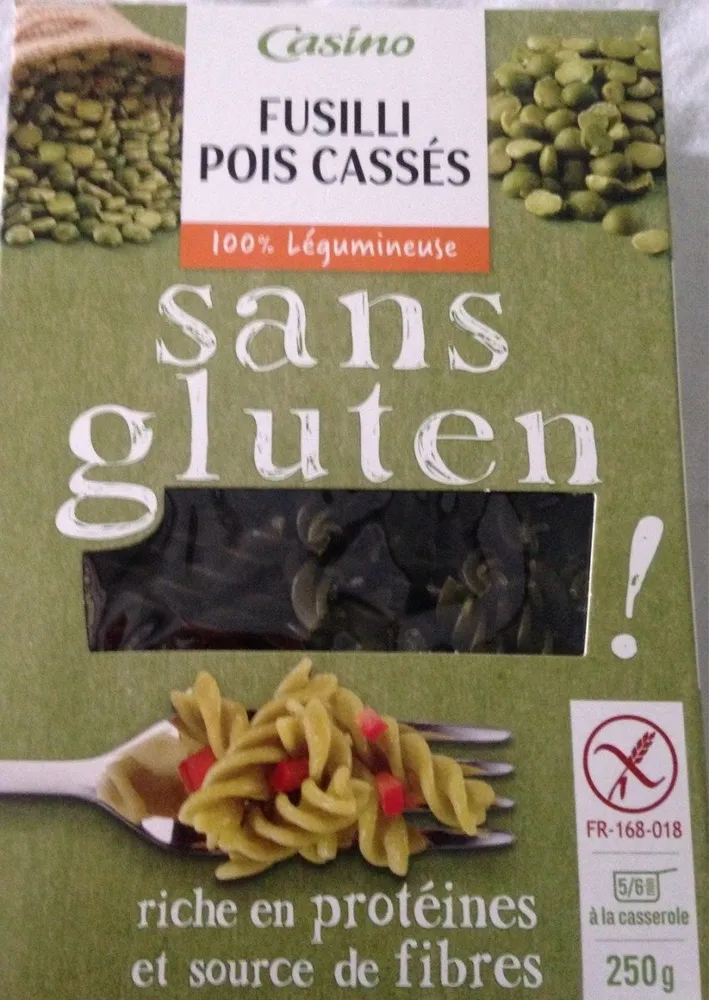 Fusilli de Pois Cassés