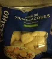Noix de Saint-Jacques sans corail, Chlamys Albidus, surgelées.