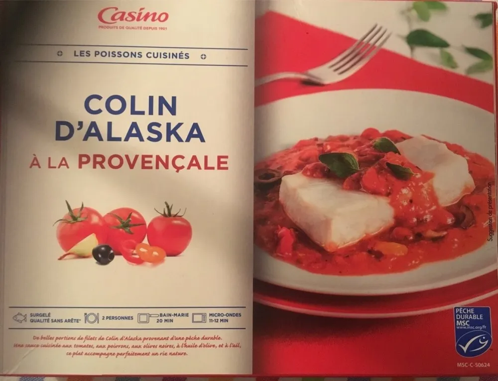Colin d'Alaska à la provençale