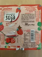 Soja sur lit de fraise