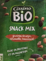 Snack mix Graines de soja, citrouille, tournesol bio