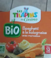 Spaghetti à la bolognaise Bio, avec morceaux