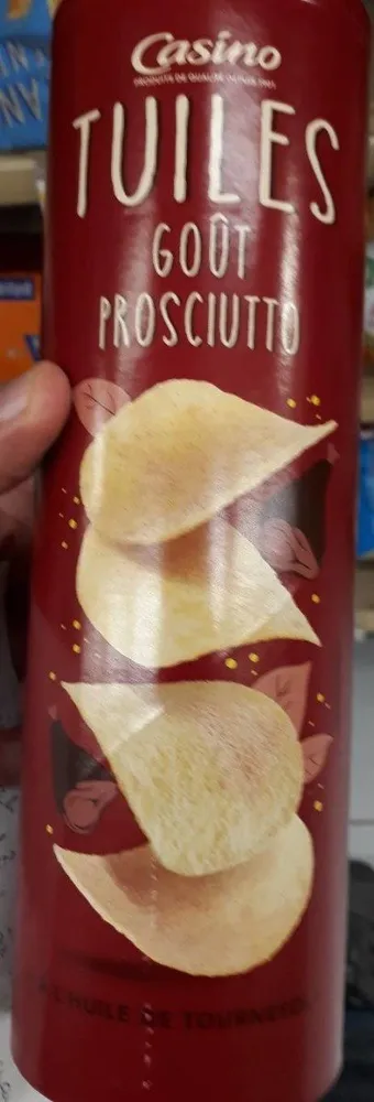 Tuiles goût proscuito - A l'huile de tournesol