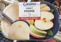 Sorbet pomme avec morceaux de pomme