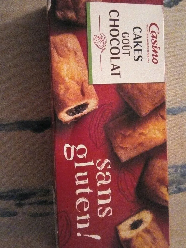 Cake goût chocolat sans gluten