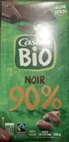 Chocolat noir 90% bio origine Pérou