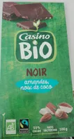 Chocolat noir amande coco