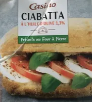 Ciabatta à l'huile d'olive 1,3% - Précuite au Four à Pierre