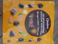 Les gourmandises chocolat noir et fruit - Orange et citron/citron vert