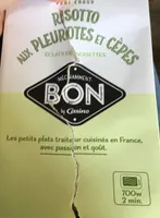 Risotto aux pleurotes et cèpes avec éclats de noisettes