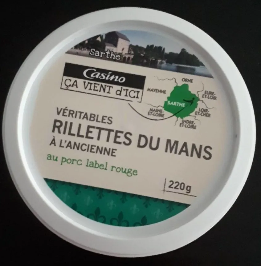 Véritables rillettes du Mans à l'ancienne