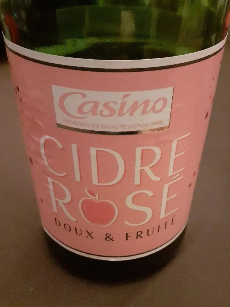 Cidre rosé
