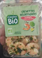 Crevettes décortiquées marinées citron & coriandre bio