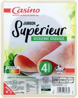 Jambon Supérieur Découenné Dégraissé 4 tranches