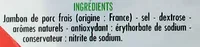Jambon supérieur DD 6 tranches VPF