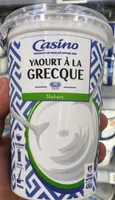 Yaourt à la grecque nature , pot unitaire
