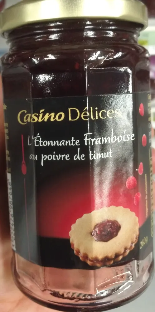 L'étonnante Framboise au poivre de timut