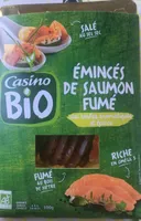 Emincés de saumon fumé aux herbes aromatiques et épices