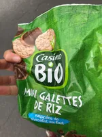 Mini galettes de riz nappées de chocolat au lait Bio