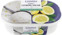 Sorbet citron jaune
