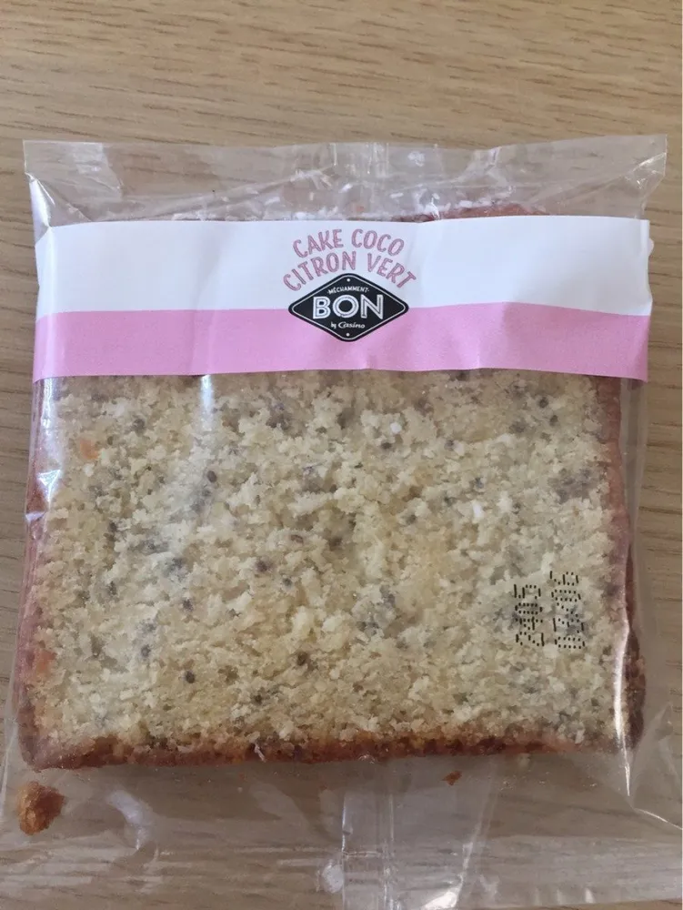 Cake coco citron vert