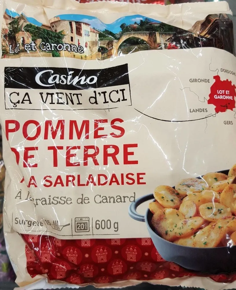 Pommes de terre à la sarladaise - à la graisse de canard