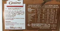 Yaourt crémeux au muesli