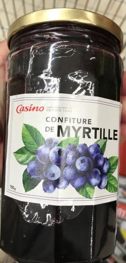 Confiture extra myrtilles