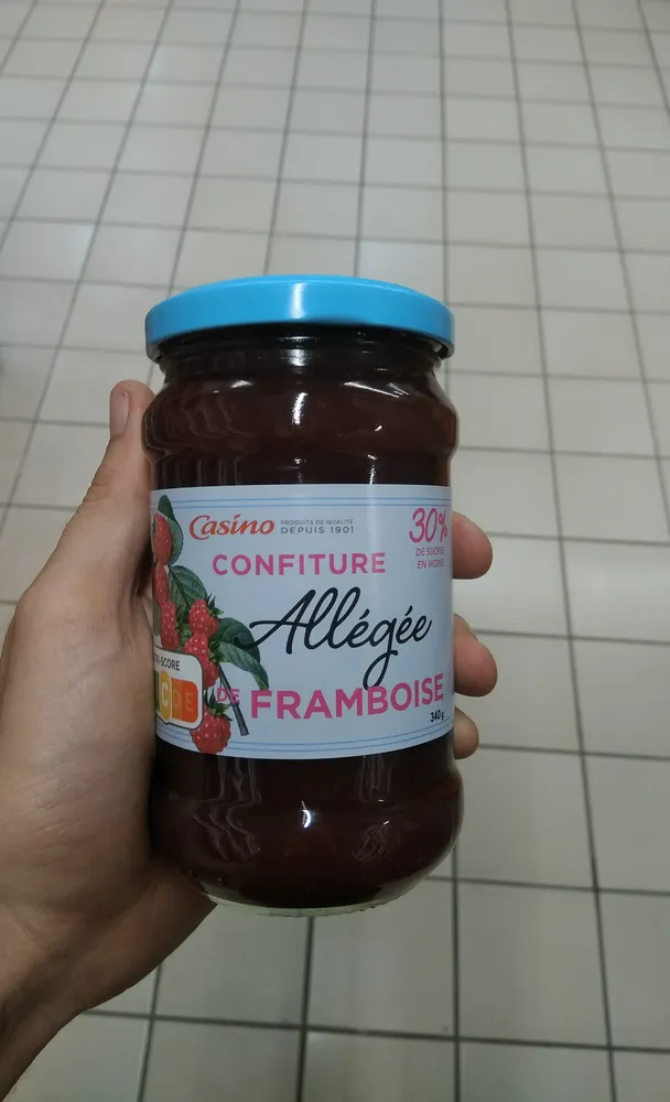Confiture allégée de Framboise