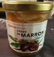 Crème de marrons vanille