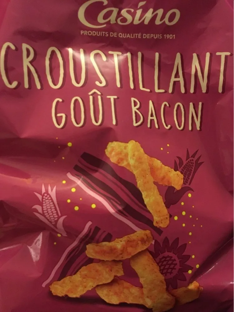 Croustillants goût Bacon - A l'huile de tournesol