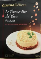 Parmentier de veau fondant et ses éclats de noisettes