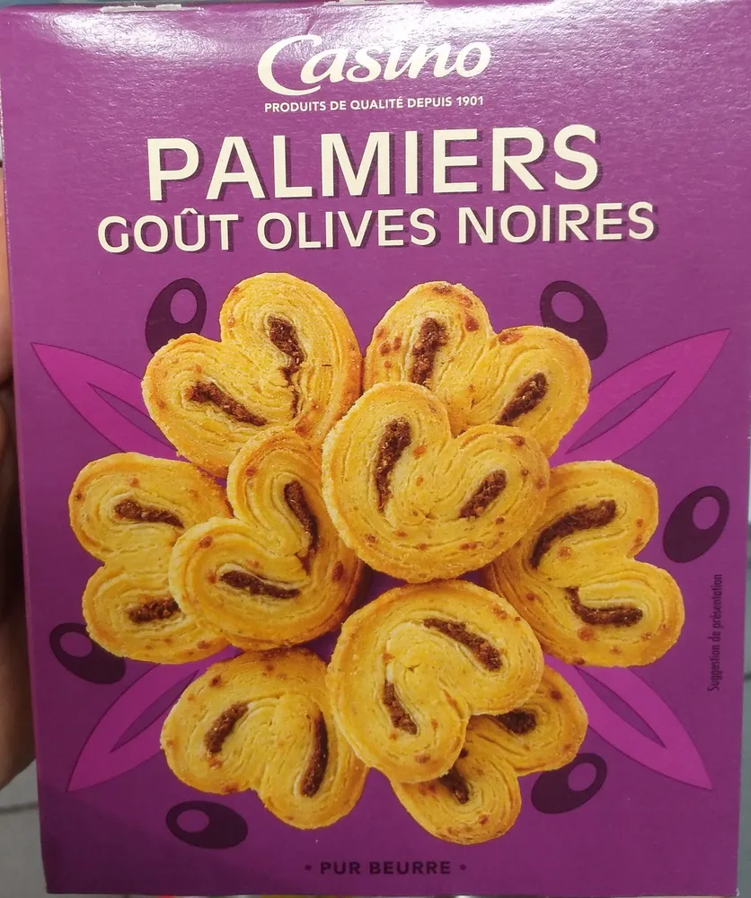 Palmiers goût Olives noires
