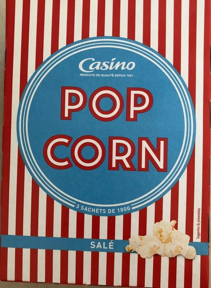 Popcorn salé microondes