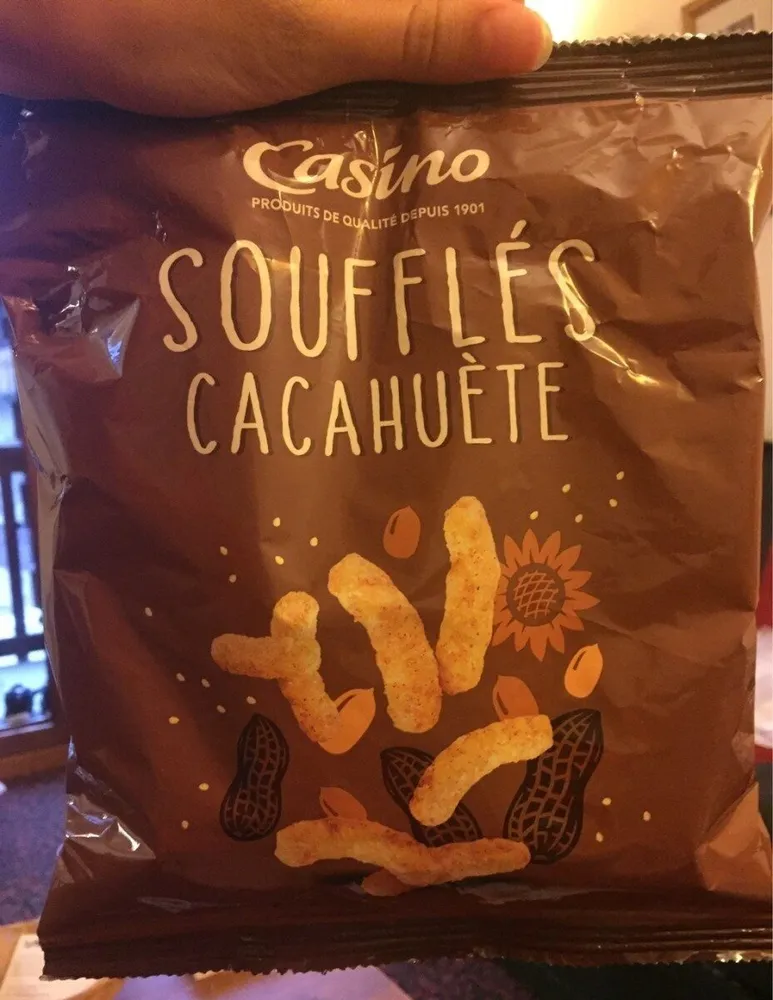 Soufflés cacahuète - A l'huile de tournesol