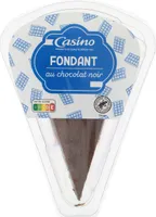 Fondant au chocolat noir