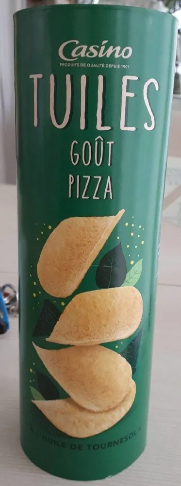 Tuiles goût pizza