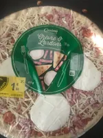 Pizza chevre et lardons