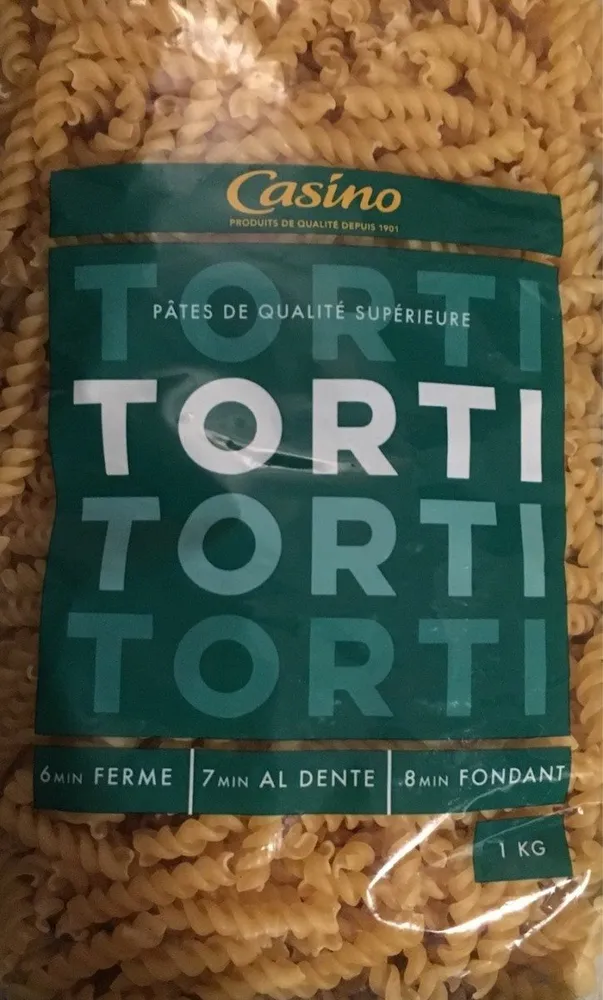 TORTI Pâtes de qualité supérieure