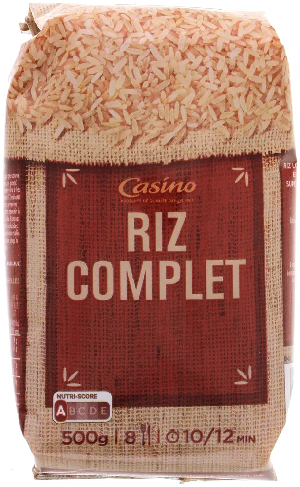 Riz complet 10 minutes