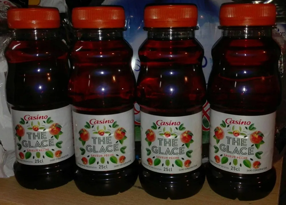 Boisson thé pêche