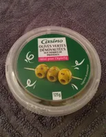 Olives vertes dénoyautées aux herbes de Provence