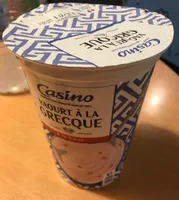 Yaourt à la grecque à la fraise , pot unitaire