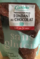 Preparation pour fondant au chocolat