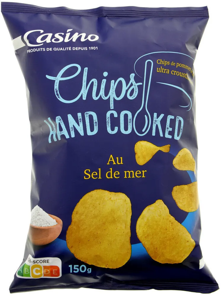 Chips hand cooked