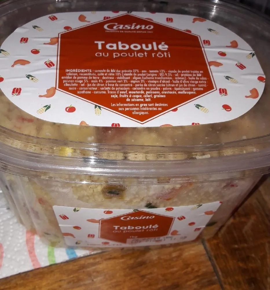 Taboulé poulet