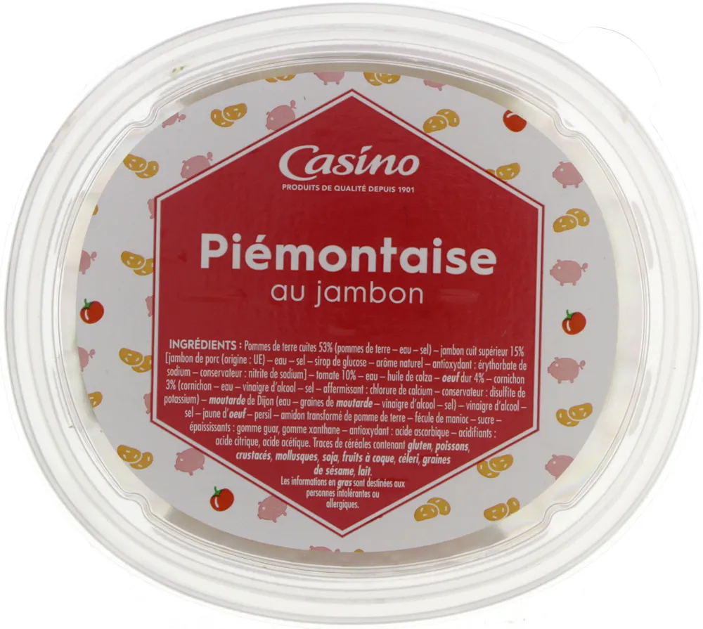 Piémontaise au jambon