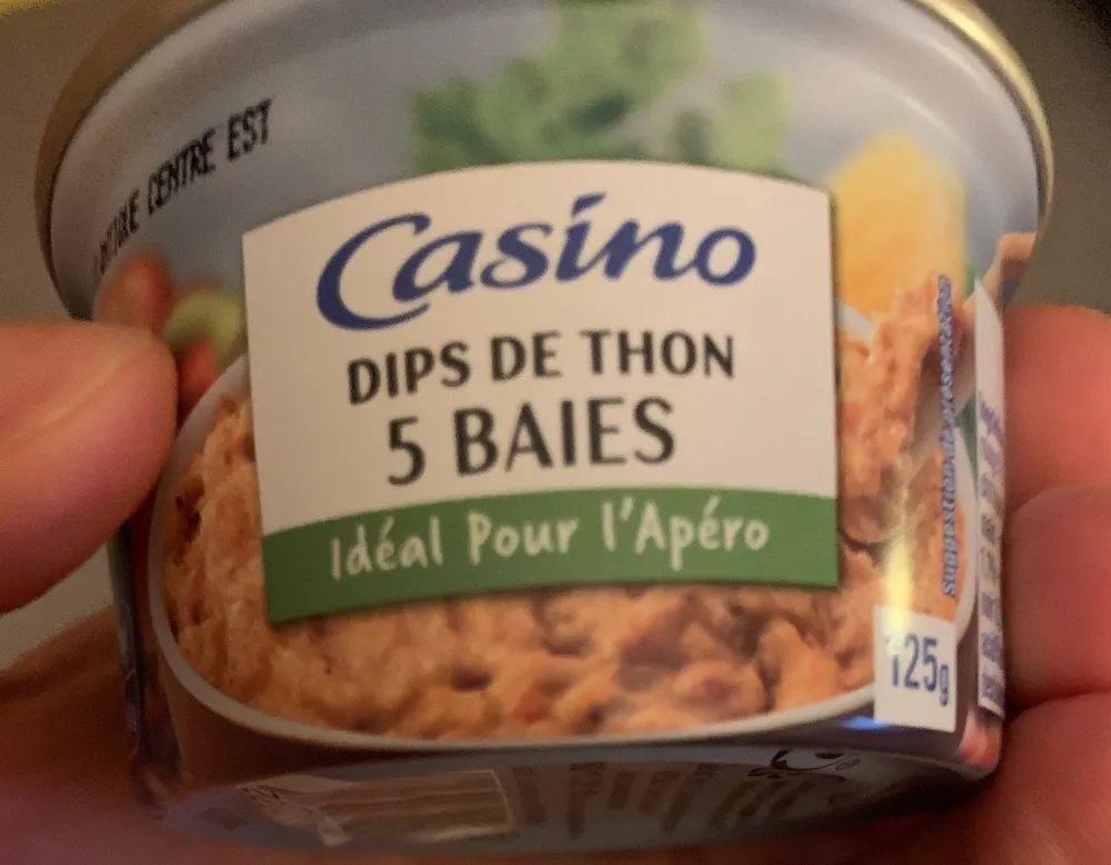 Dips de thon 5 baies