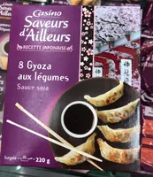 8 Gyoza aux légumes sauce soja