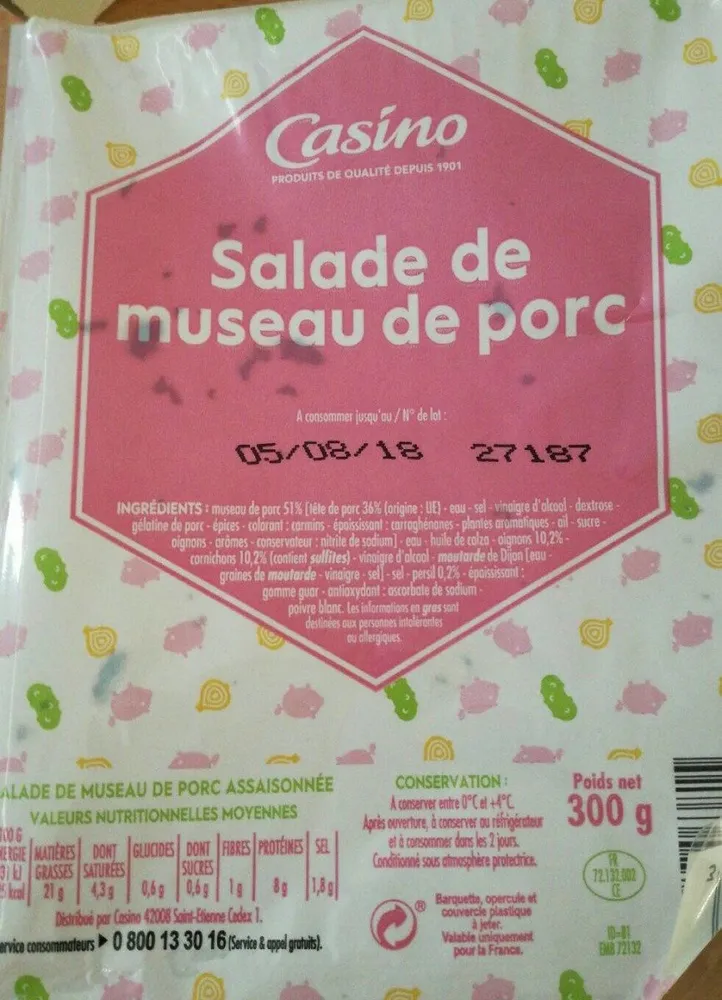 Salade de museau